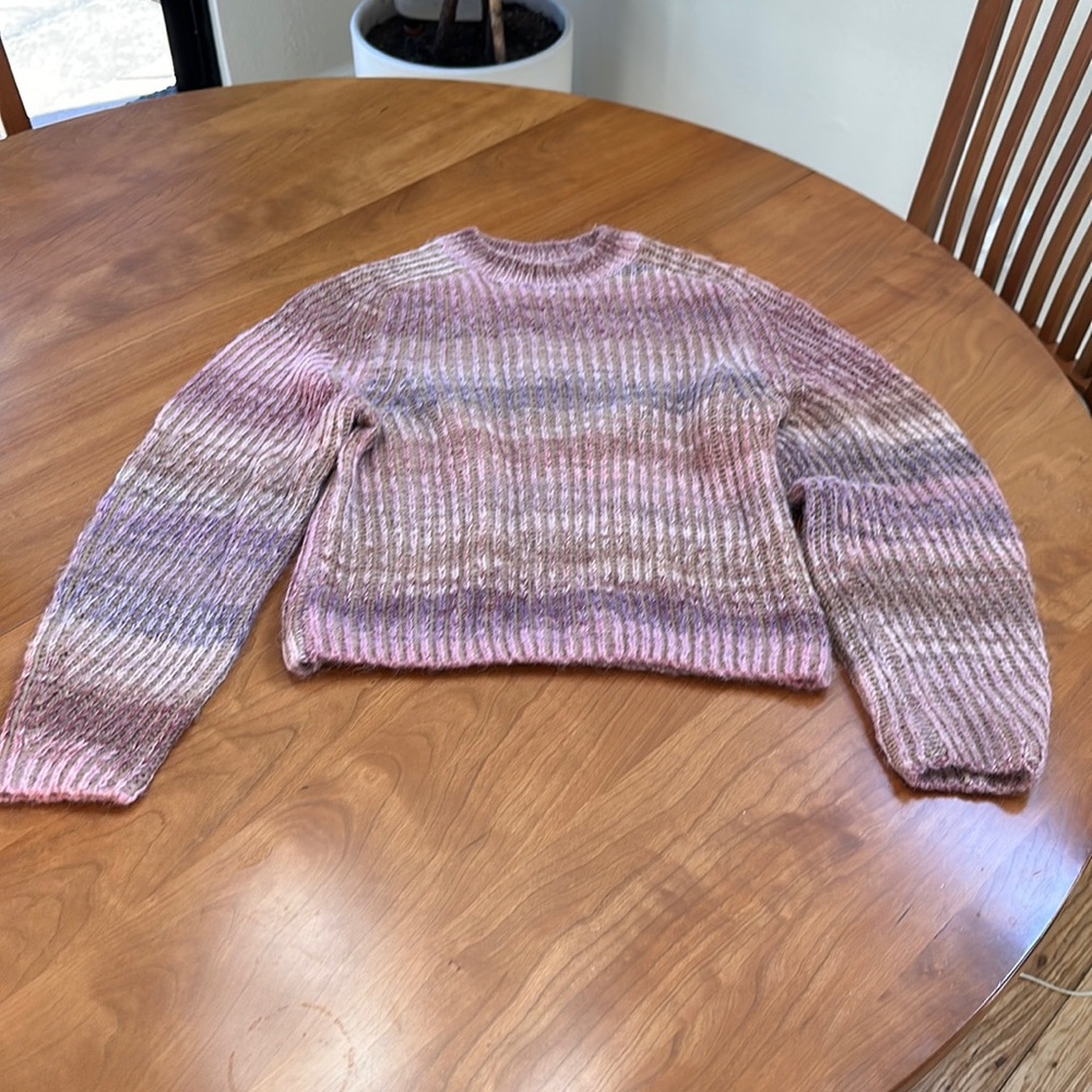 Wool/alpaca/cashmere blend pullover